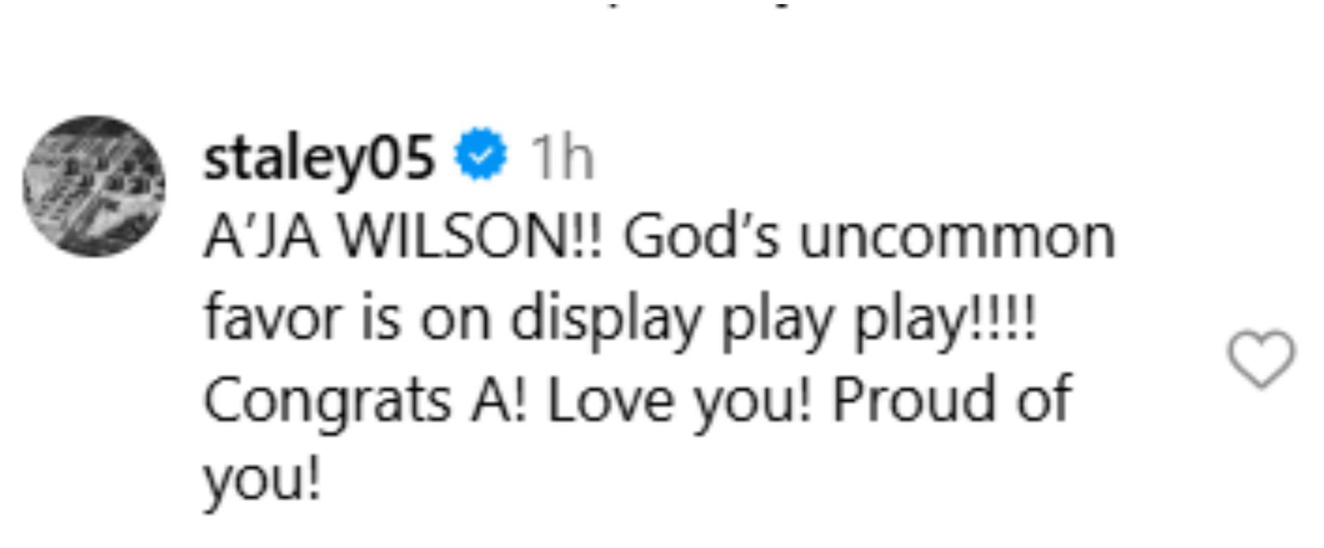 Dawn Staley shares heartfelt reaction to ex-South Carolina star A’ja Wilson’s latest shoe release. Credit: IG/@nike